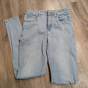 Levi's 721 High-Rise Light Blue Skinny Jeans